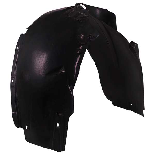 Plastic wheel housing